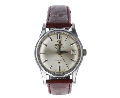 Omega Constellation Chronometer automatic stainless steel gentleman's wristwatch, reference no. 14393 9 SC, serial no. 18006x