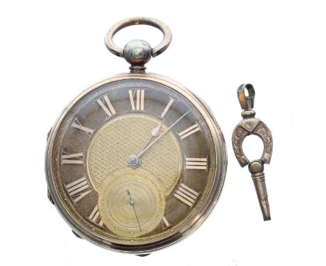 Parkinson & Frodsham 19th century duplex pocket watch, the fusee movement signed Parkinson & Frodsham, Change Alley, London, 