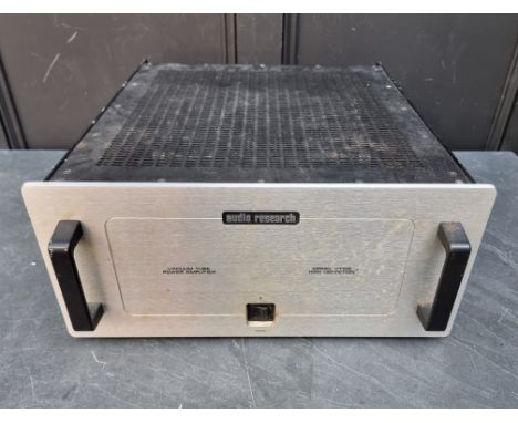 Hi-Fi Equipment:&nbsp;an Audio Research VT100 Vacuum Tube Amplifier. 