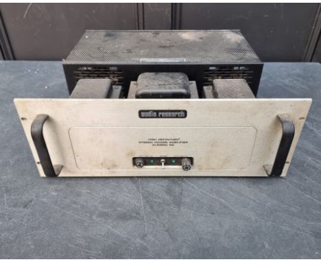 Hi-Fi Equipment:&nbsp;an Audio Research Classic 60 Stereo Power Amplifier, boxed. 