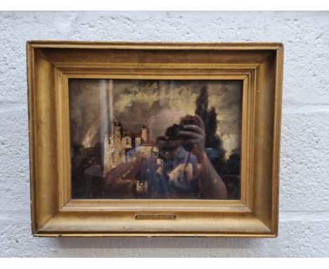 Follower of John Constable,&nbsp;'Old House, Hampstead', oil on board, 24.5 x 34.5cm. 