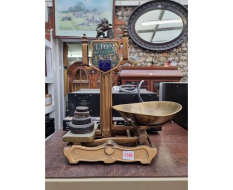 A set of 'Lion Quick Action' scales. 