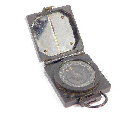 A T G Company Ltd marching magnetic compass, Military Mk I, D82141.