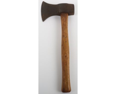 WW1 Royal Engineers Pioneers Axe, with the steel head being impressed with a makers details and a date which looks to be 1918