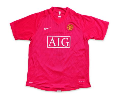 RONALDO CRISTIANOManchester United Replica JerseySigned by the player, 2007 - 2008 season.