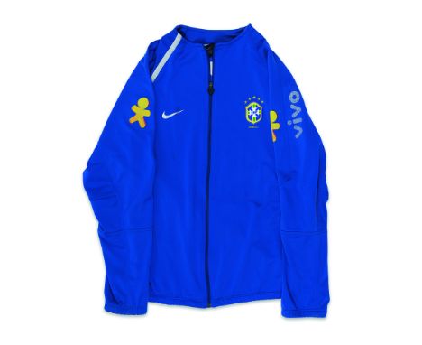 RONALDOTracksuit topWorn by Ronaldo for the official outfit of the Brazilian soccer team, 2006 season.