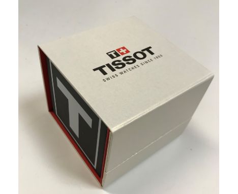 A Tissot Bridge Sport watch, together with box, instructions, warranty card and outer cover CONDITION REPORTS Appears to be i