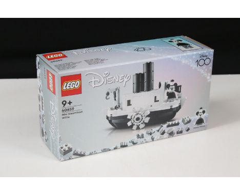 Lego - Boxed Lego Disney 40659 Mini Steamboat Willie, sealed and ex