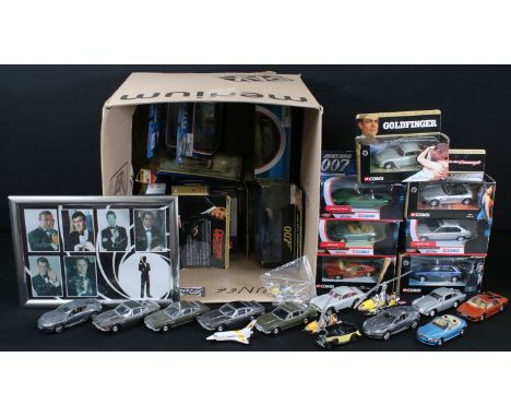 23 Boxed and quantity of unboxed Corgi James Bond 007 related diecast models to include 56198 For Your Eyes Only Citroen 2CV,