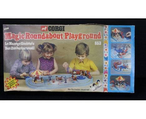 Corgi Magic Roundabout - Boxed 853 Magic Roundabout Playground (some box wear), with figures and accessories, plus a boxed 85