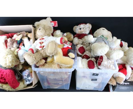 30 Harrods Bears featuring mainly Year bears containing duplacation plus a quantity of The Teddy Bear Collection Bears (4 box