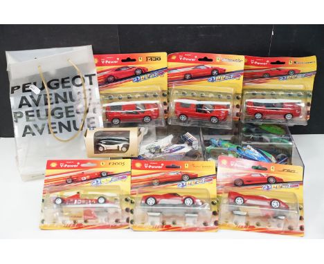 Collection of diecast models featuring 2 x Onyx Heritage Classics (5018 Benetton Ford B194 Michael Schumacher &amp; 5017 Will