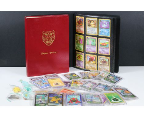 Collection of Trading Cards featuring 19 x Pokémon Team Rocket cards (Dark Charmeleon 32/82, Dark Vaporeon 45/82, Dark Slowbr
