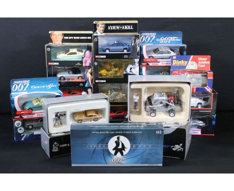 20 Boxed James Bond 007 related diecast models to include 8 x Corgi The Definitive Bond Collection, 1 x Corgi The Directors C