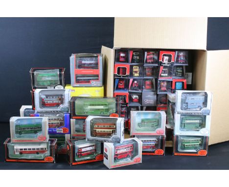 57 Boxed / cased diecast models buses to include 34 x Corgi Original Omnibus models including Limited Edition and Metro Bus P