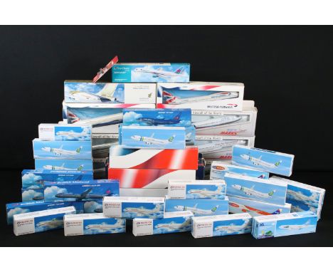 41 Boxed plastic model aircraft to include examples from Premier Portfolio International Ltd, Sky Marks Aircraft Of The World