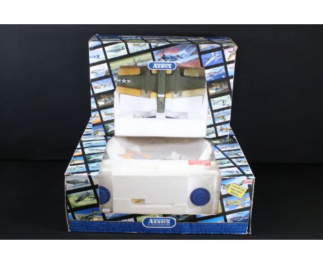 Two boxed Franklin Mint Armour Collection 1/48 diecast model aircraft to include B11E735 PBY Cataline-Flying Boat and B11B315