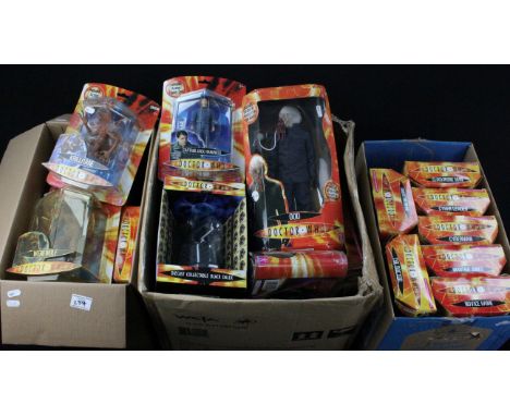 21 Boxed / carded Character Doctor Who related figures and models to include Clockwork Man, Martha Jones, Novice Hame, The Do