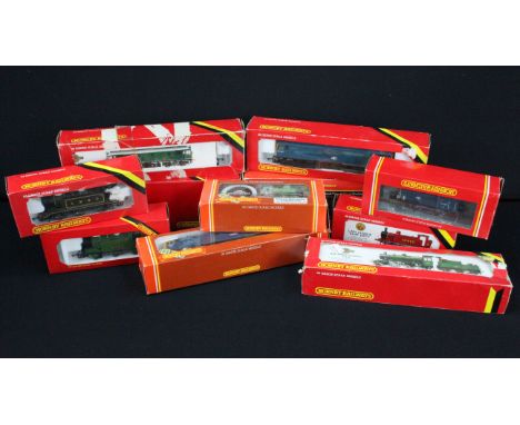 Ten boxed Hornby OO gauge locomotives to include R357 AIA-AIA Brush Type 2 Diesel Electric Locomotive, R068 BR Class 25 Diese