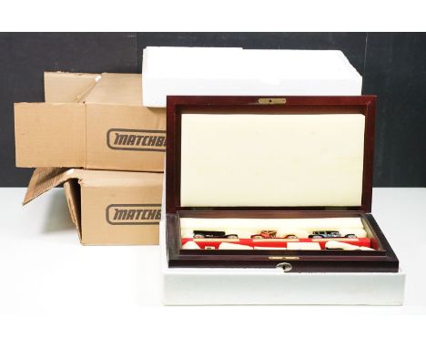 Two boxed ltd edn cased Matchbox YY60 27426 The Connoisseurs Collection diecast model sets, complete with certificates and ou
