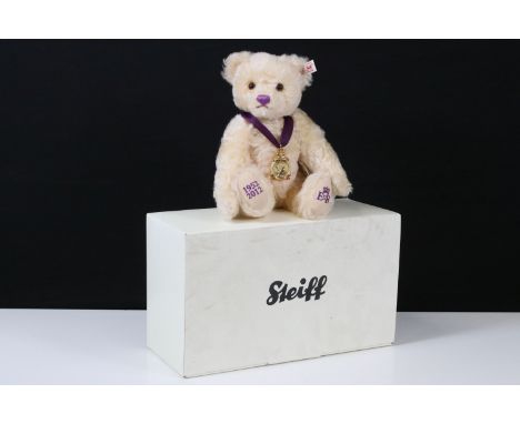 Steiff - Boxed ltd edn Steiff No. 663659 Teddy Bear Diamond Jubilee, Limited to the year 2012, made exclusively for Danbury M