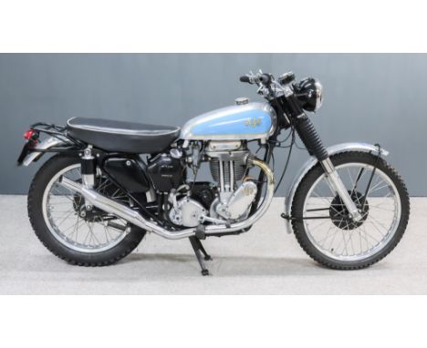 An A.J.S 1951 Model 18 CS (Replica) 500cc Motorbike, all major components fully refurbished.  Alloy rims with stainless steel