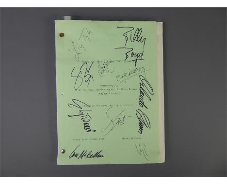 Lord of the Rings The Two Towers Shooting Script, by Peter Jackson, Frances Walsh, Phillpa Boyens and Stephen Sinclair based 