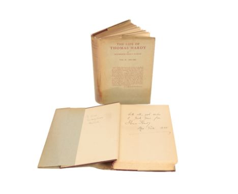 FLORENCE EMILY HARDY, THE LIFE OF THOMAS HARDY, Vols I &amp; II, Publ. Macmillan &amp; Co, Vol I 1840 - 1981, Vol II 1892 - 1