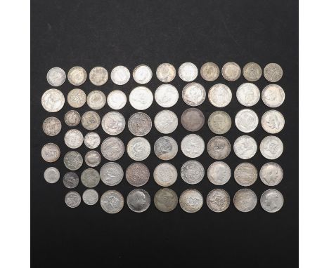 Shillings for 1883, 1890, 1891 (5), 1894, 1895, 1897, 1899 (3), 1900, 1901 (2), 1902, 1903, 1906 (2), 1907, 1909, 1910 (2), 1