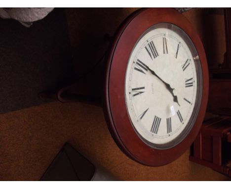 Side table with clock face top