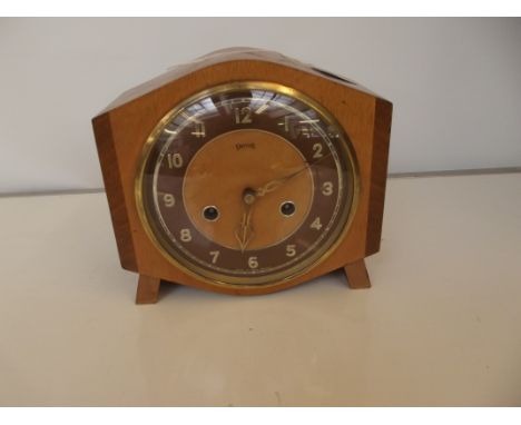 Art deco Smith's mantel clock 