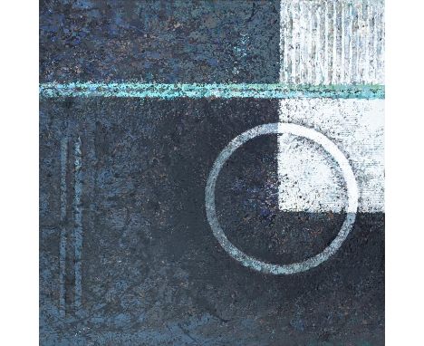 JANE SPENCER, 'Travelling light', oil on canvas, 61cm x 61cm, signed and titled verso. 