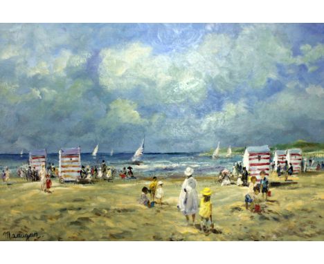 Managan. 20th Century. Oil on Panel. 40cm x 26cm. Signed.