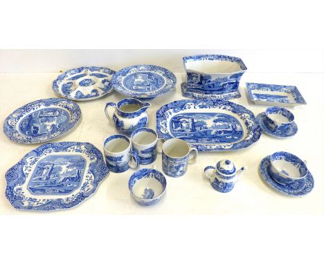 Fifteen pieces of Spode Italian Design We do not supply condition reports for our Interiors Sale