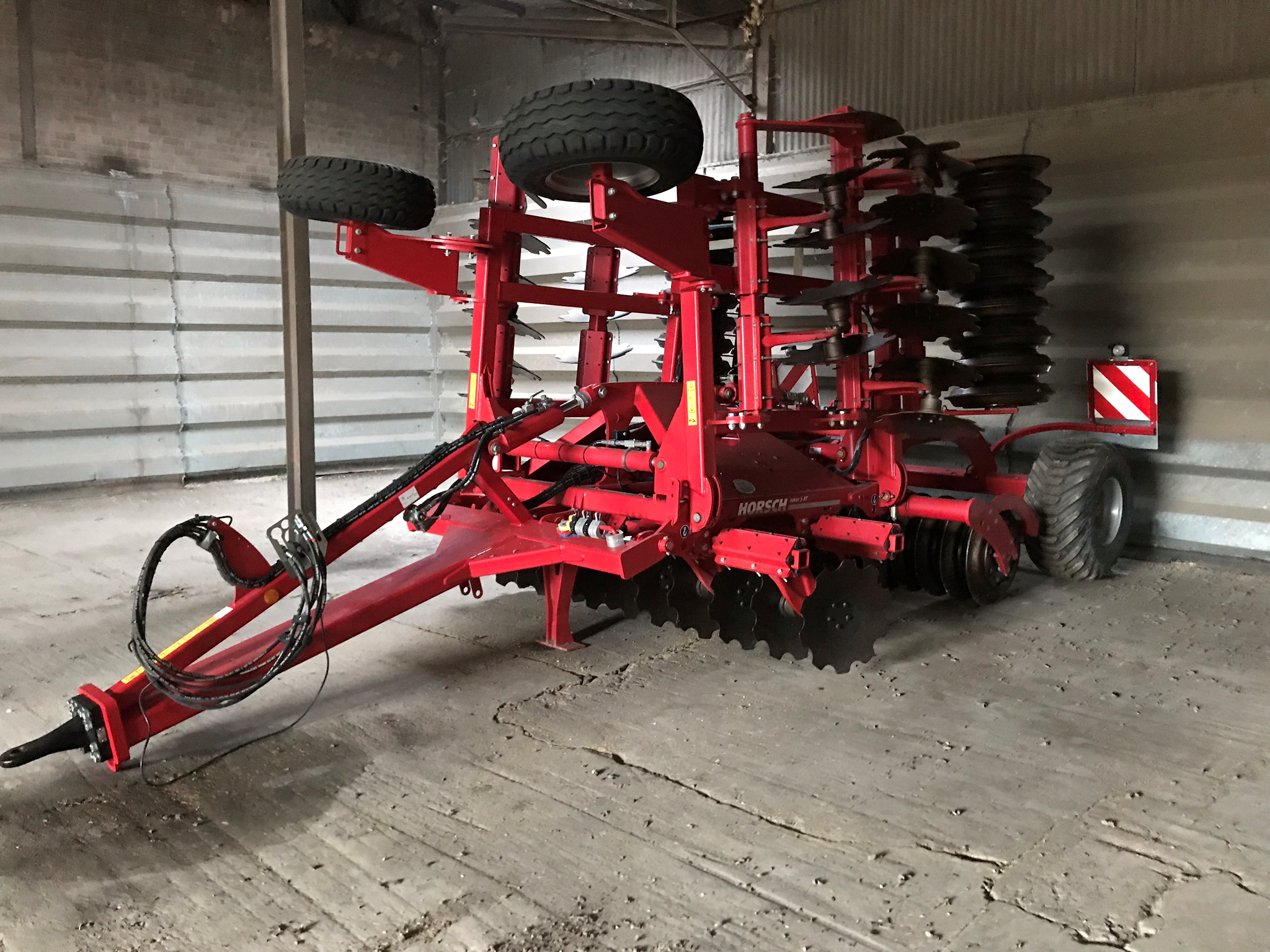 2016 Horsch Joker 5RT 5m, hydraulic folding Cultivator c/w discs & DD