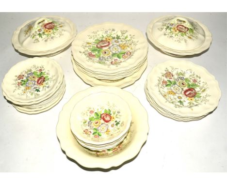 A quantity of 20th Century ceramic table wares,  to include Royal Worcester Evesham Vale, Aynsley Wild Tudor, Royal Doulton M