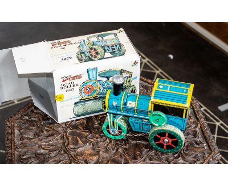 A Czech Republic Kovap Retro Tin Plate Road Roller in box