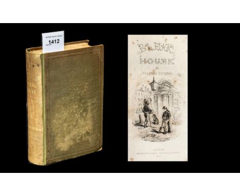 Bleak House by Charles Dickens Published by Bradbury &amp; Evans London, 1853.  With illustrations by H K Browne.