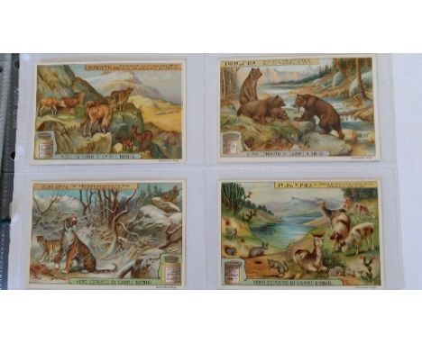LIEBIG, complete (9), S.951-S.960, inc. The Magic Flute, Mountain Animals, Children's Occupations, The French Coastline etc.,