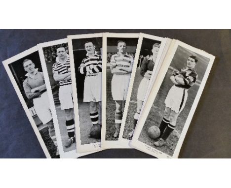 TOPICAL TIMES, Footballers, Panel Portraits (1938), complete, Scottish, a few with slight corner damage, G to VG, 14