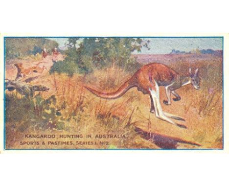 HUDDEN, Sports and Pastimes, No. 2 Kangaroo Hunting, VG