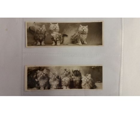 ROTARY, Midget Book Post (kittens), bookmark shaped postcards, none pu, G to VG, 15