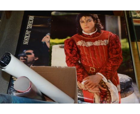 Film and Media - posters to include Nirvana, Michael Jackson, Keanu Reeves, etc