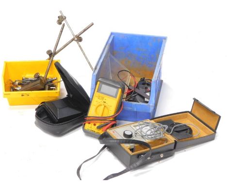 A quantity of tools, etc.,  mainly engineering related.