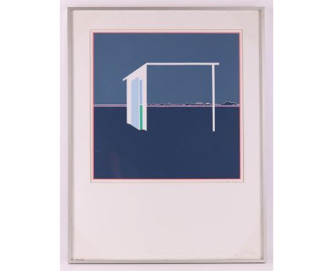 Jansen, Johannes RJ (Han) (1931-1994) "Winter landscape", signed in full in pencil r.o, silkscreen/paper proof of the artist,