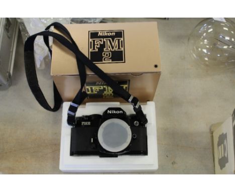 Nikon FM2 body with box and leaflet
