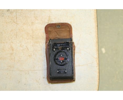 Vest pocket Kodak camera with autograph panel and stylus in canvas case (1920's)
