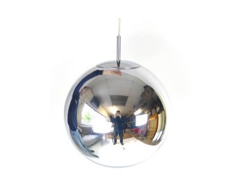 A Tom Dixon Mirror Globe light, d. 40 cm
 CONDITION REPORT: Working order not guaranteed