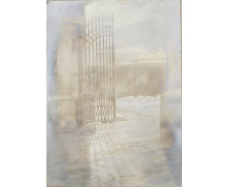 Alfred G. Buckingham (1879-1956). Sunshine and Thaw, gelatin silver print, signed and titled verso, 30cm x 22cm. Provenance; 