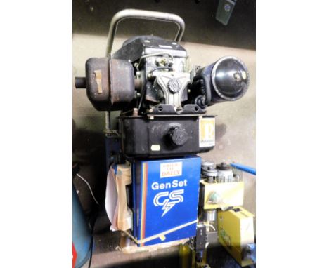 A Ruggerini Diesel engine, type RF90, 477cc, 3000rpm.